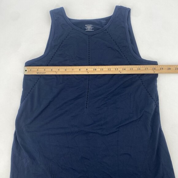 Athleta Foothill Seamless Tank in Navy Blue Size M - Picture 6 of 7